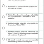 Aktivitäten für den Monat