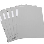 HelfRecht-SystemHefter - Grau -10er-Pack