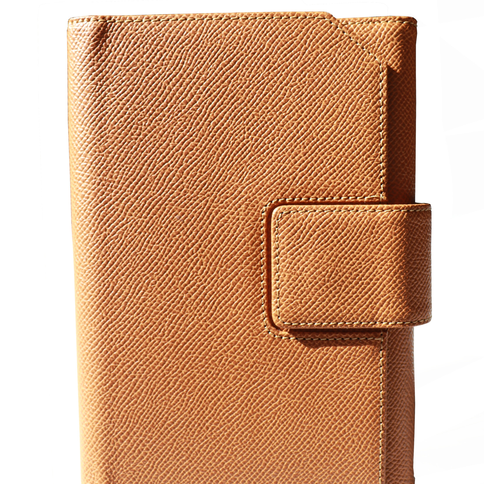 Lederringbuch Event Kombi - Karamell