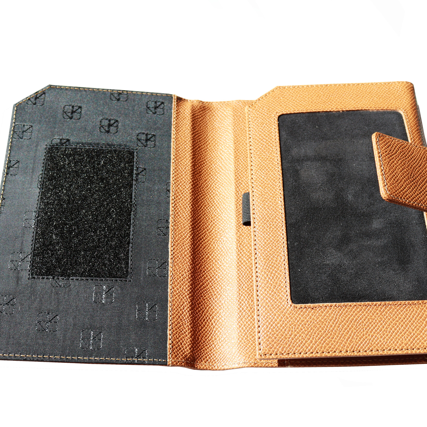 Lederringbuch Event Kombi - Karamell