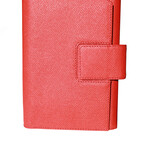 Lederringbuch Event Kombi - rot