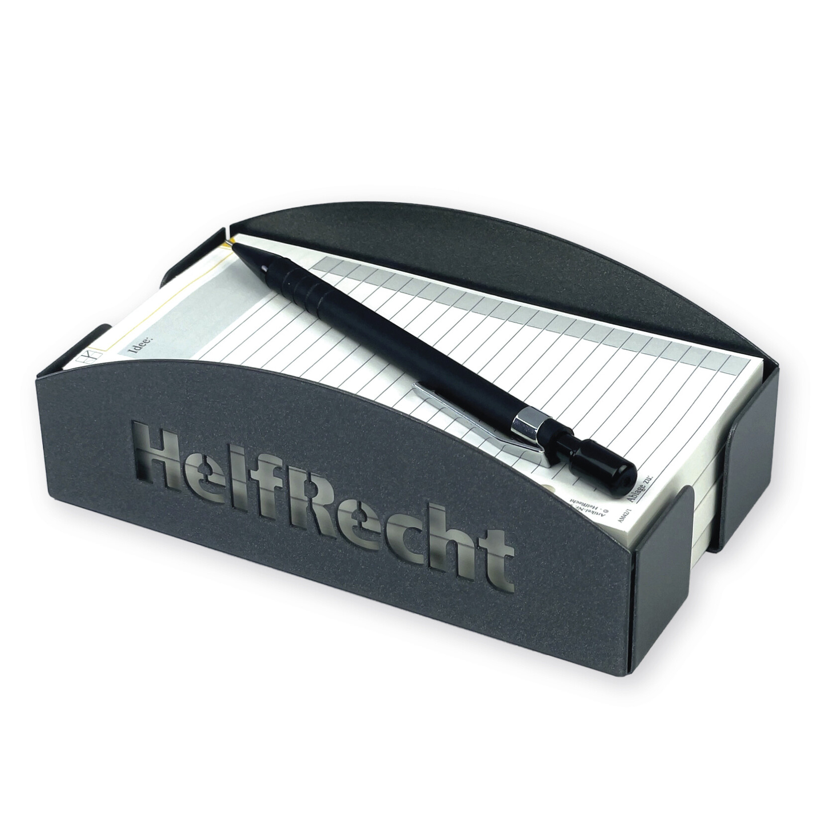 Design-Zettelbox Metall