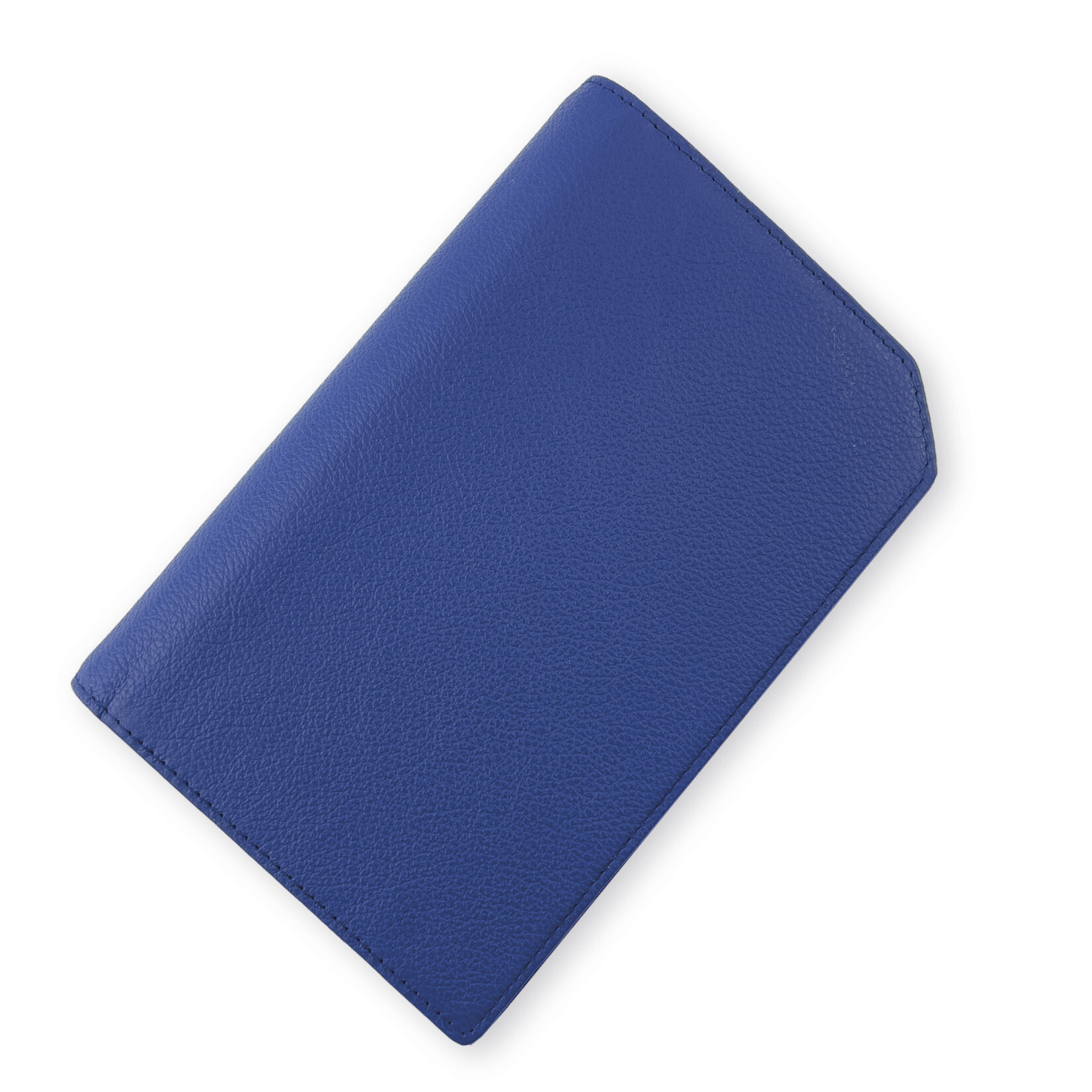 Lederringbuch "Classic", 17-mm-Ringmechanik königsblau: blauer Engel Leder