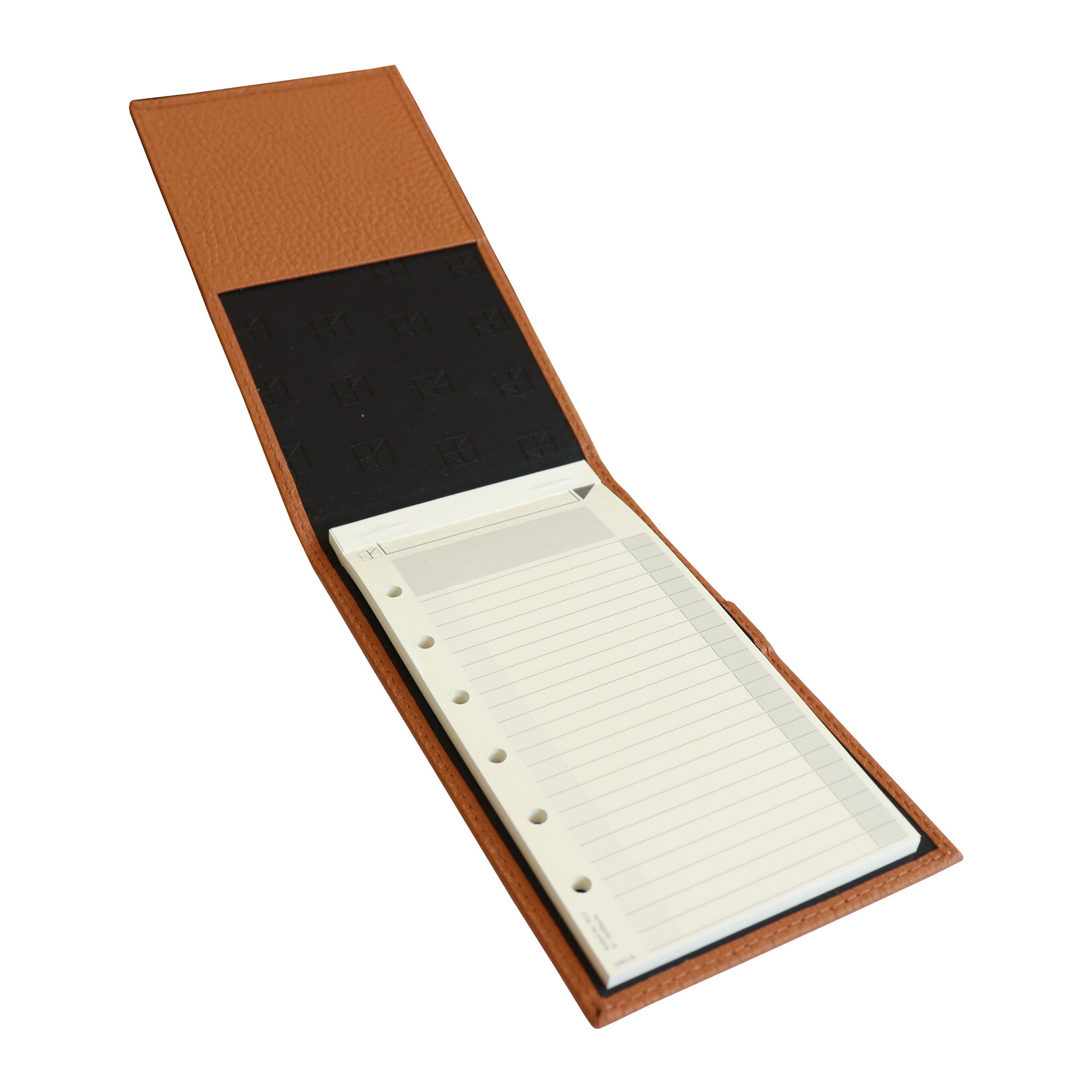 Notizblock im "Reporter-Stil" - Cognac