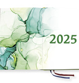 Set MEHR als ein KALENDER 2025 plus Lederhülle Karminrot