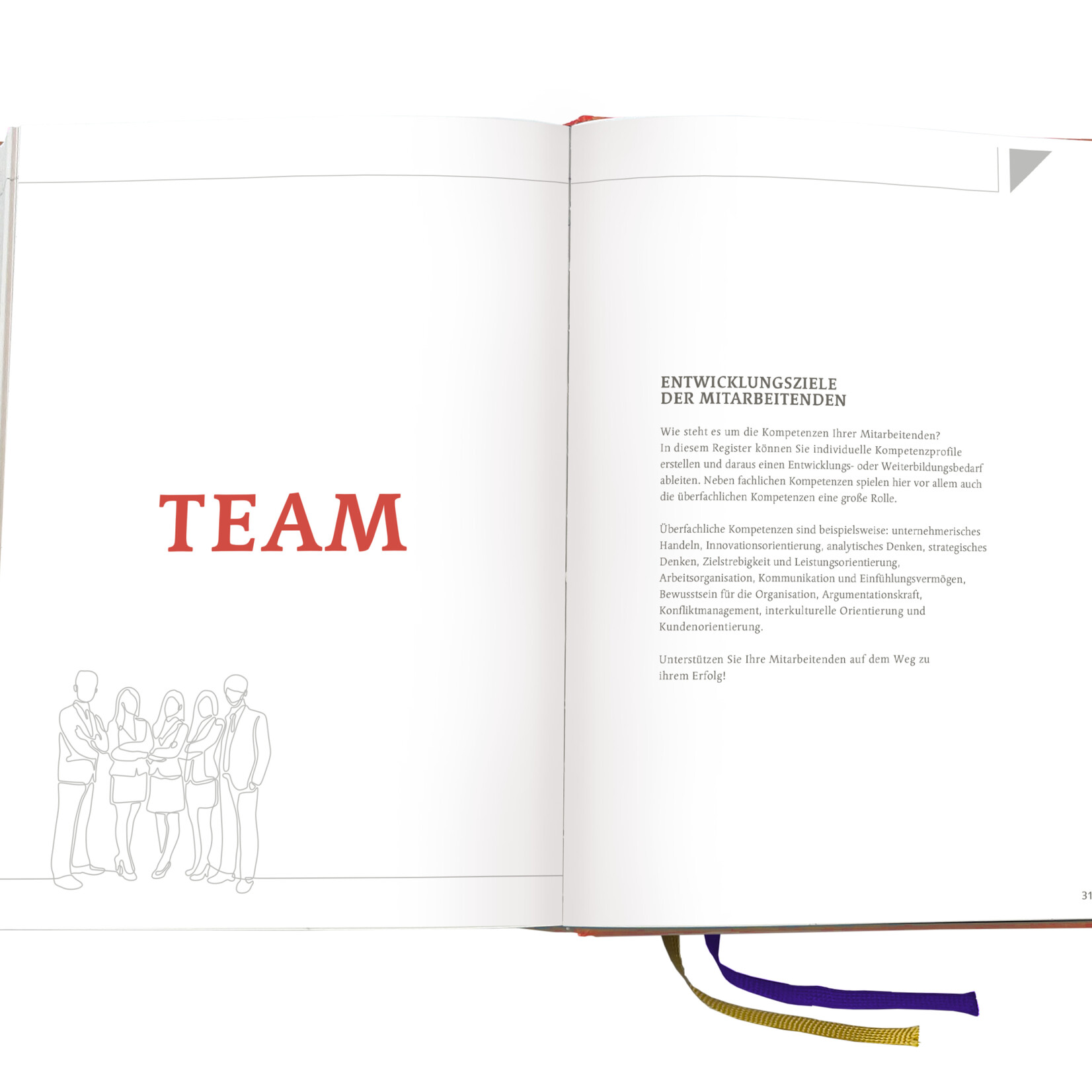 Set MEHR als ein KALENDER 2026 plus Lederhülle Karminrot