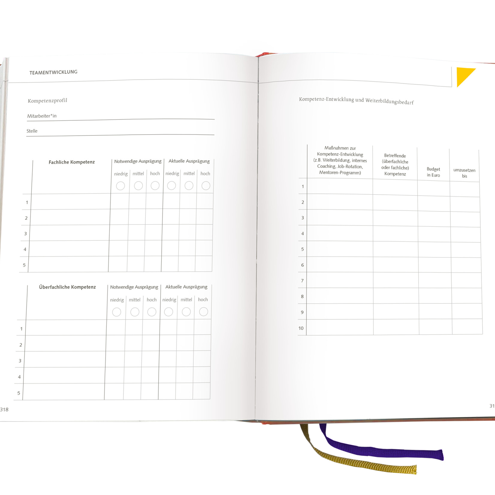 Set MEHR als ein KALENDER 2026 plus Lederhülle Karminrot