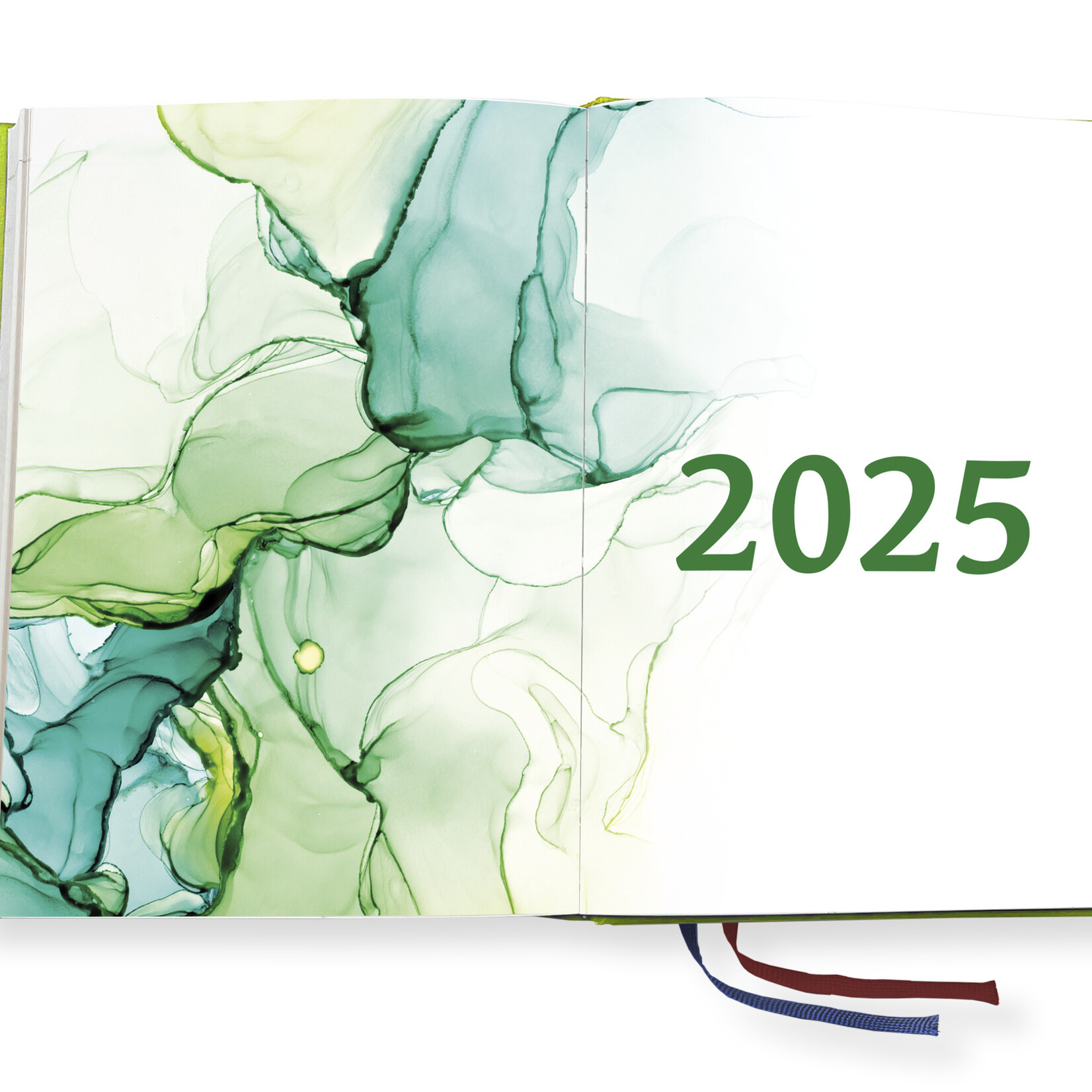 Set MEHR als ein KALENDER 2025 plus Lederhülle Karminrot