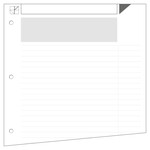 Schreibblock DIN A4