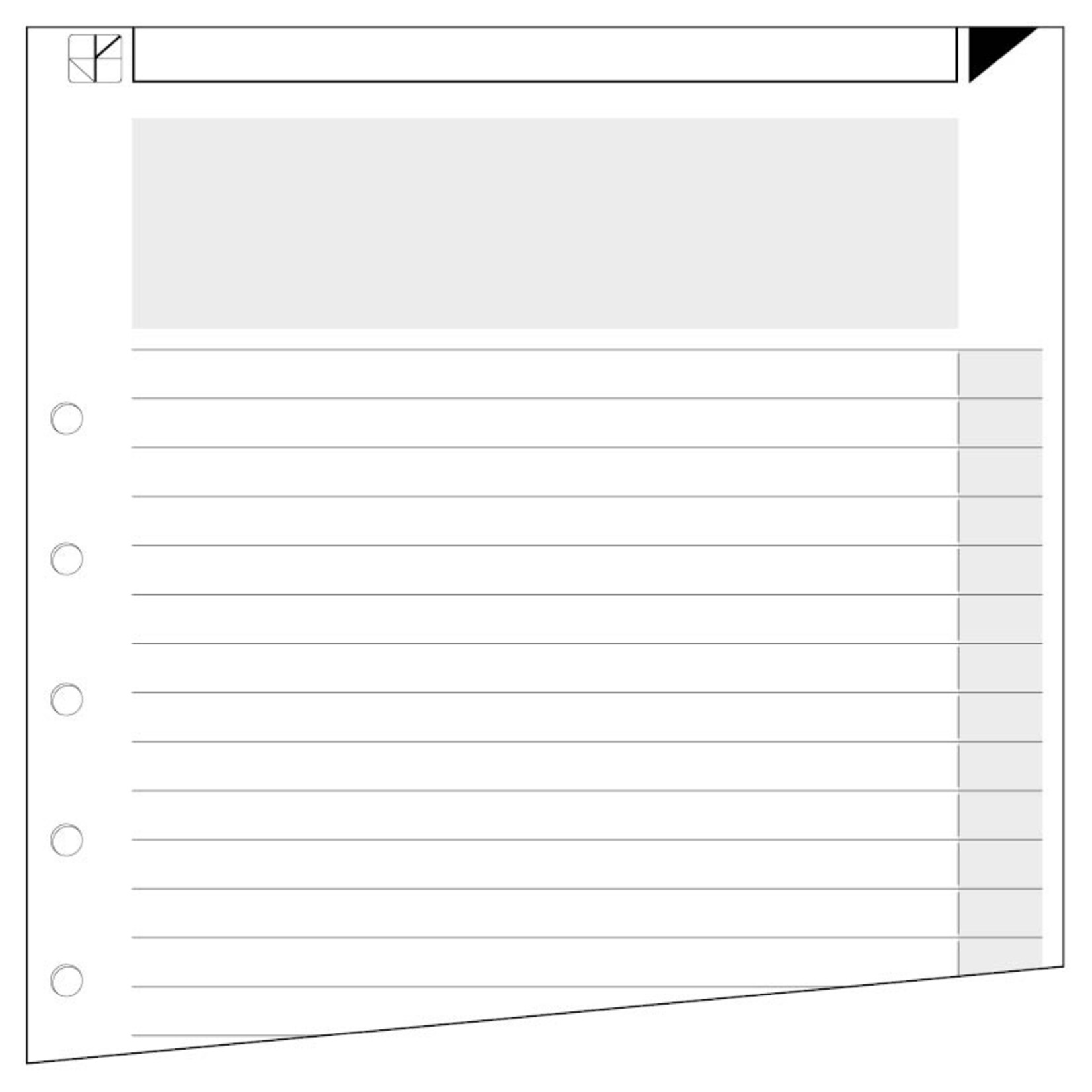 Notizzettel AM2 - DIN A5