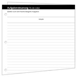 Aufgabensteuerung - DIN A4