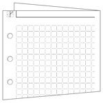 Skizzenpapier kariert