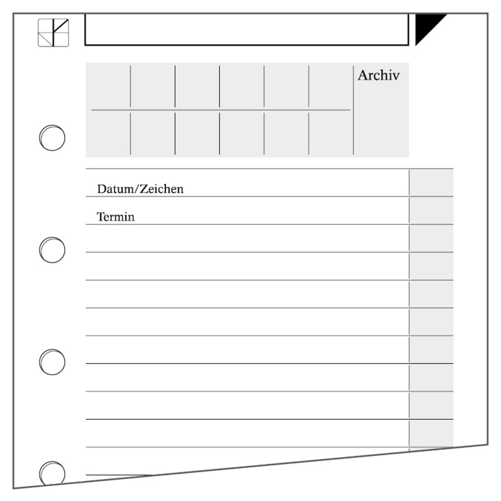 Notizzettel mit Durchschlag AM3