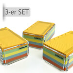 3er- Set: Zettelbox mit Notizzettel AM2