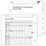 Monatsplan-Vormerkungen