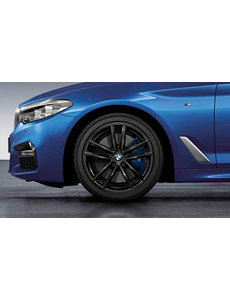 BMW BMW Winterwielset 5 Serie G30/G31 M Double Spoke 662M Zwart