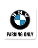 BMW BMW Parking Only White Onderzetter