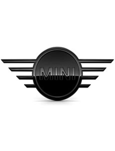 MINI MINI Embleem Piano Black