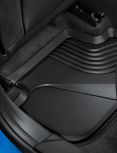 BMW All Weather Vloermatten achter 1 Serie F70 en 1  Serie F40