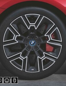 BMW BMW Winterwielset 5 Serie G60 20” M Aerodynamic  wheel 939M