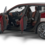 BMW BMW Miniatuur iX 1:18 Rood