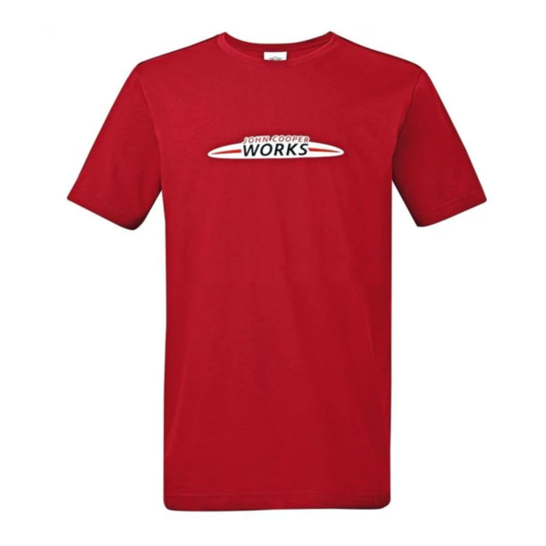 MINI Mini JCW logo T-shirt heren Rood