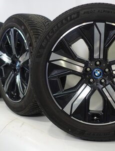 BMW BMW iX i20 1010 21 inch velgen Michelin Winterbanden Origineel