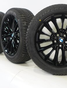 BMW BMW 5 serie G30 G31 8 serie G14 G15 G16 632 18 inch velgen Pirelli Runflat Winterbanden Nieuw Origineel