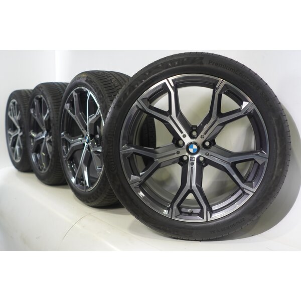 BMW BMW X5 G05 X6 G06 741M 21 inch velgen Continental Runflat Zomerbanden Nieuw Origineel