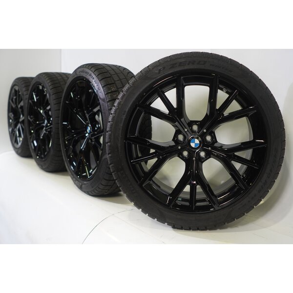 BMW BMW 5 serie G30 G31 8 serie G14 G15 G16 845M 19 inch velgen Pirelli Runflat Winterbanden Nieuw Origineel