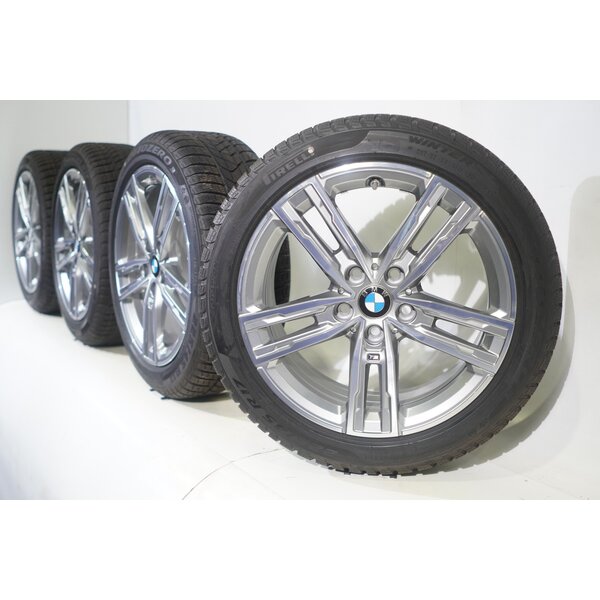 BMW BMW 1 2 serie F40 F44 2 serie Gran Coupe 550M 17 inch velgen Pirelli Runflat Winterbanden Nieuw Origineel