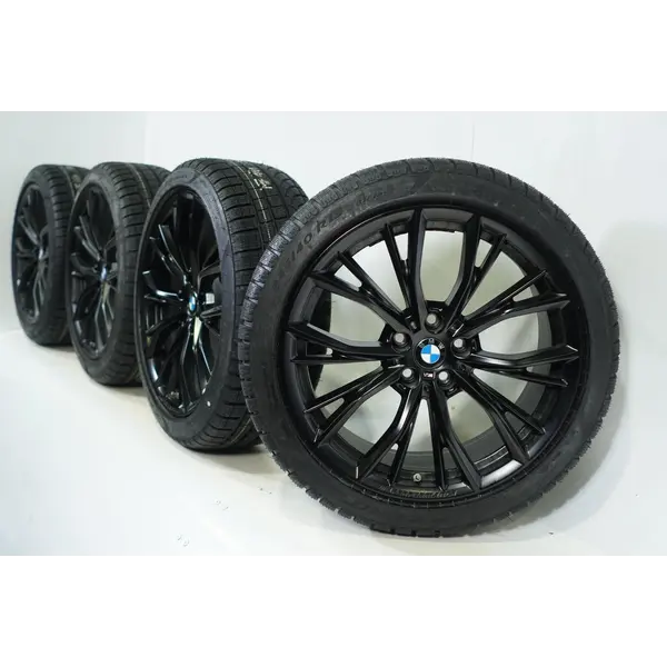 BMW BMW 5 serie G30 G31 8 serie G14 G15 G16 786M 19 inch velgen Pirelli Runflat Winterbanden Nieuw Origineel