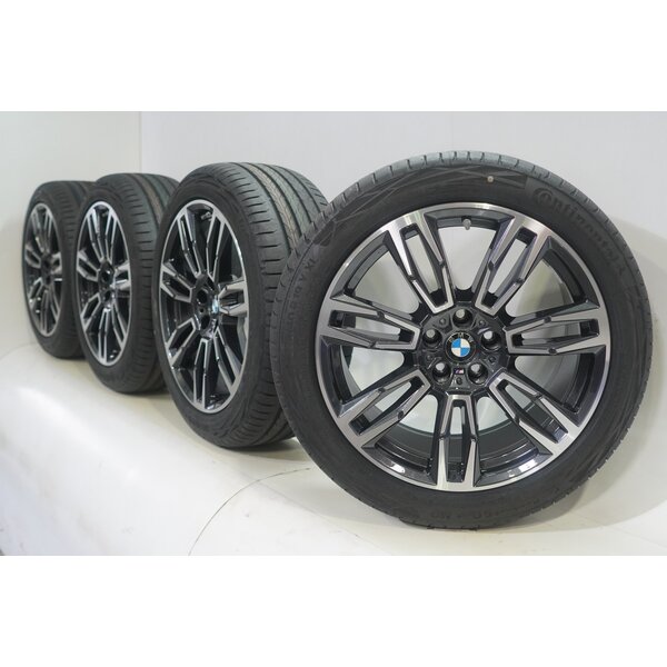 BMW BMW 5 serie i5 G60 G61 935M 19 inch velgen Continental Zomerbanden Nieuw Origineel