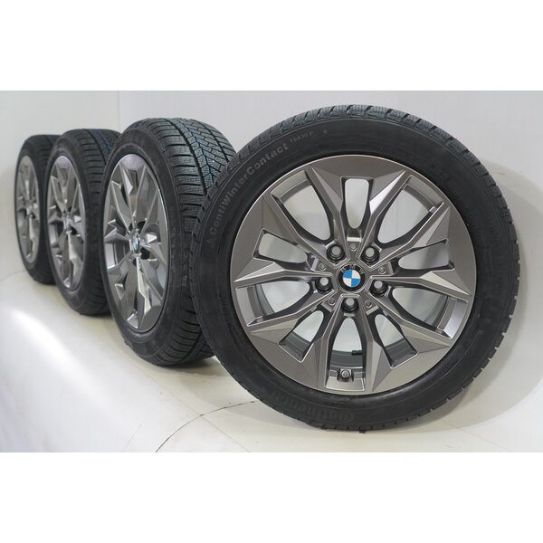 BMW BMW 1er F70 971 17 inch velgen Continental Winterbanden Nieuw Origineel