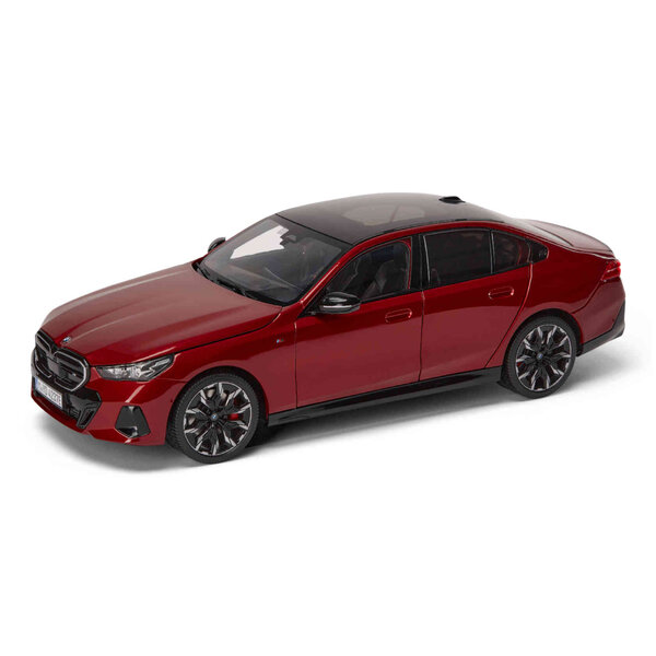 BMW BMW Miniatuur i5 G60 Rood 1:18