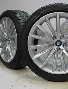 BMW BMW 5 serie G30 G31 8 serie G14 G15 G16 633 19 inch velgen Pirelli Runflat Winterbanden Origineel