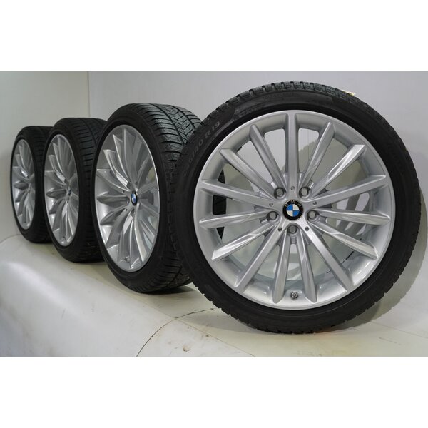 BMW BMW 5 serie G30 G31 8 serie G14 G15 G16 633 19 inch velgen Pirelli Runflat Winterbanden Origineel