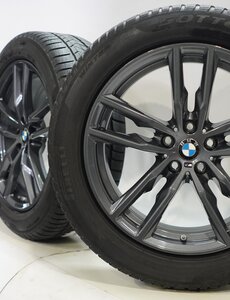 BMW BMW X3 X4 G01 G02 698M 19 inch velgen Pirelli Runflat Winterbanden Origineel