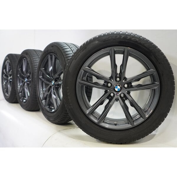 BMW BMW X3 X4 G01 G02 698M 19 inch velgen Pirelli Runflat Winterbanden Origineel