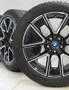 BMW BMW 4 serie i4 G26 858M 18 inch velgen Goodyear Winterbanden Origineel