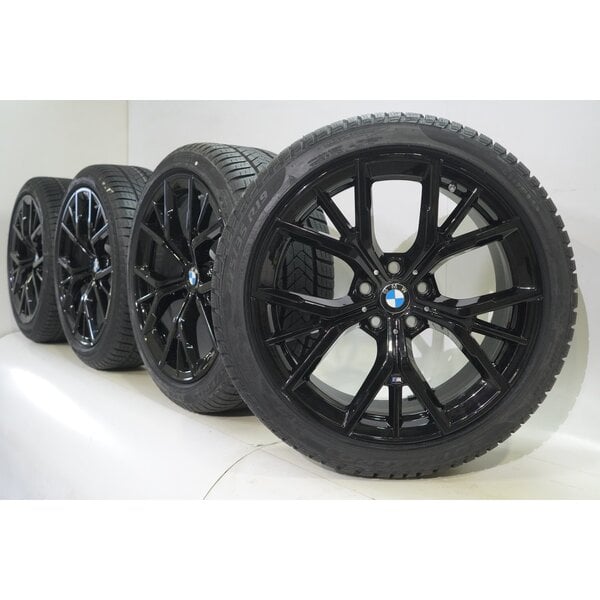 BMW BMW 5 serie G30 G31 8 serie G14 G15 G16 845M 19 inch velgen Pirelli Runflat Winterbanden Nieuw Origineel