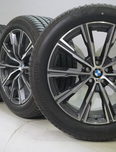 BMW BMW X5 G05 X6 G06 740M 20 inch velgen Bridgestone Runflat Zomerbanden Origineel