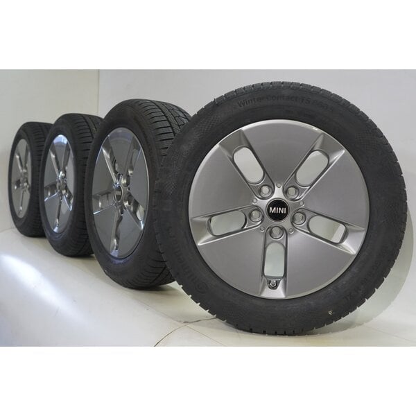 Mini Cooper J01 990 16 inch velgen Continental Winterbanden Nieuw Origineel