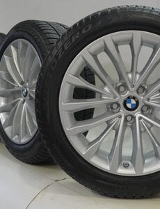 BMW BMW 5 serie G30 G31 8 serie G14 G15 G16 632 18 inch velgen Pirelli Runflat Winterbanden Origineel