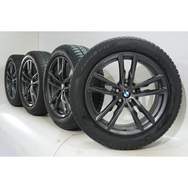 BMW BMW X3 X4 G01 G02 698M 19 inch velgen Pirelli Runflat Winterbanden Nieuw Origineel