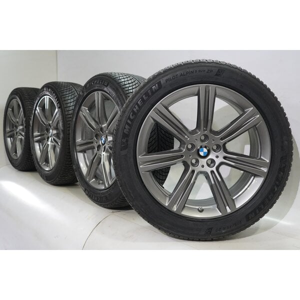 BMW BMW X5 G05 X6 G06 736 20 inch velgen Michelin Runflat Winterbanden Nieuw Origineel