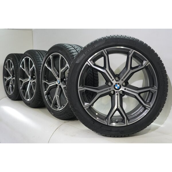 BMW BMW X5 G05 X6 G06 741M 21 inch velgen Pirelli Runflat Winterbanden Nieuw Origineel