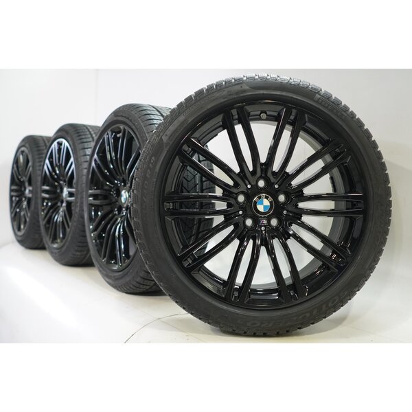 BMW BMW 5 serie G30 G31 8 serie G14 G15 G16 664M 19 inch velgen Pirelli Runflat Winterbanden Nieuw Origineel