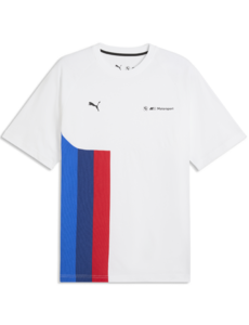 BMW BMW M Motorsport Herren Pumatech-X  T-Shirt Wit