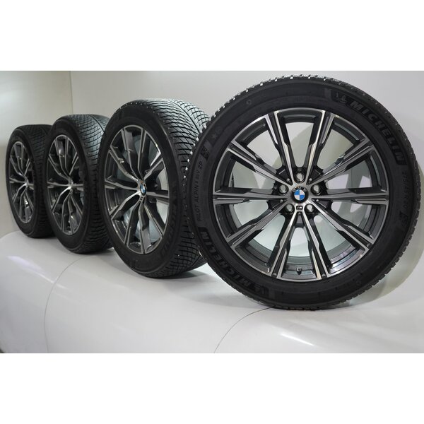 BMW BMW X5 G05 X6 G06 740M 20 inch velgen Michelin Runflat Winterbanden Nieuw Origineel